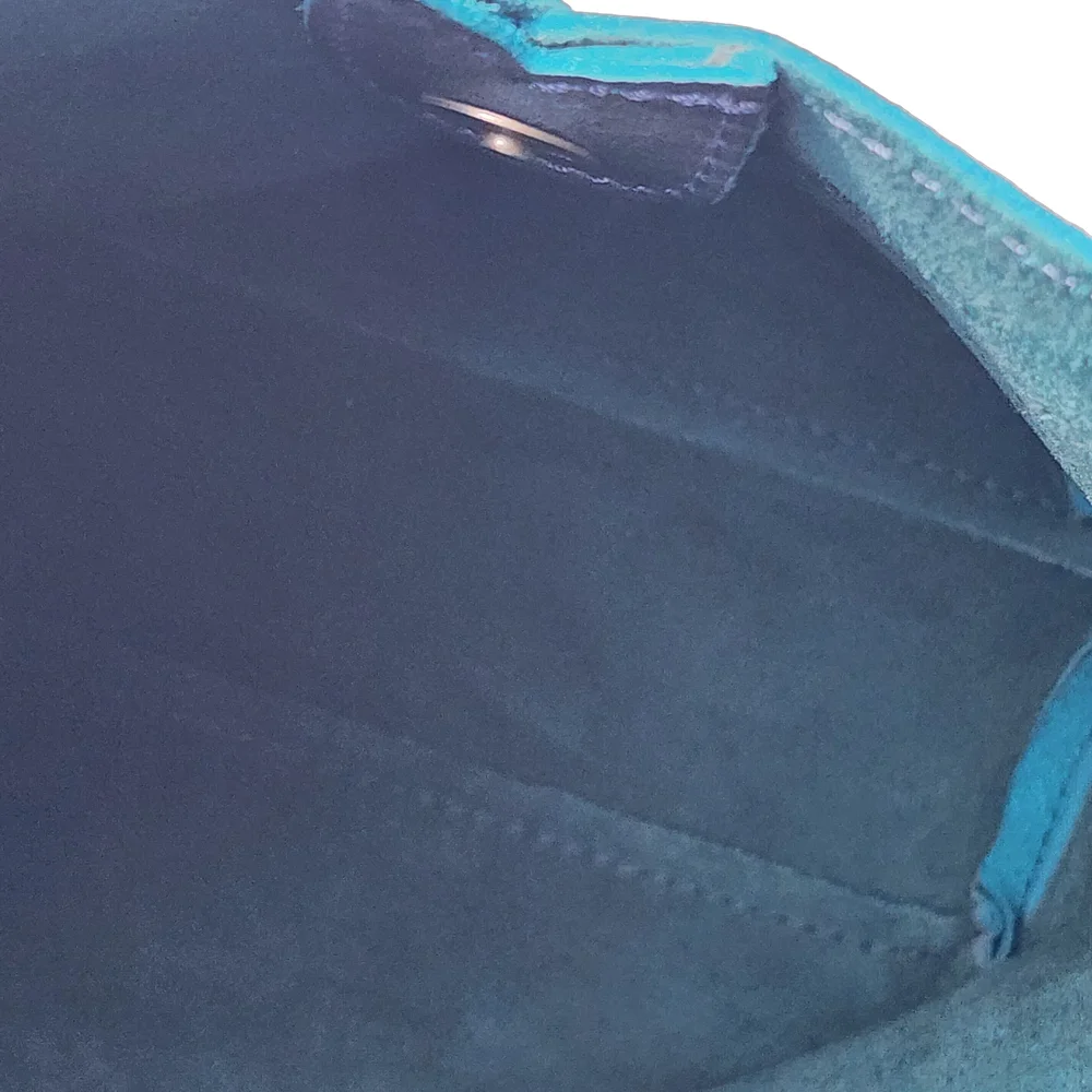 Portland Leather Goods Small Naomi In Boreal Teal Green Shoulder Bag - Picture 7 of 10